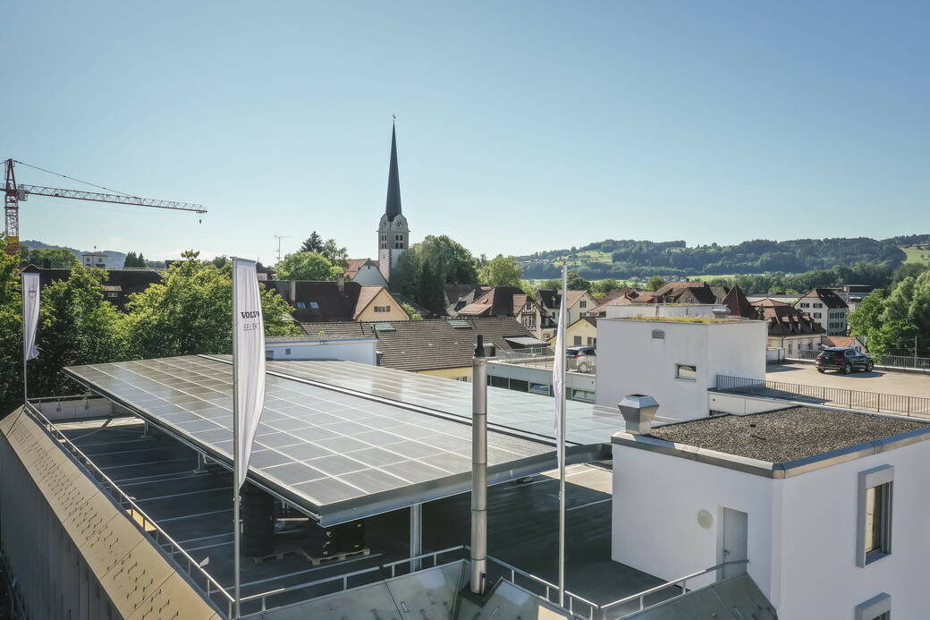 Photovoltaikanlage: Baldegger Automobile AG