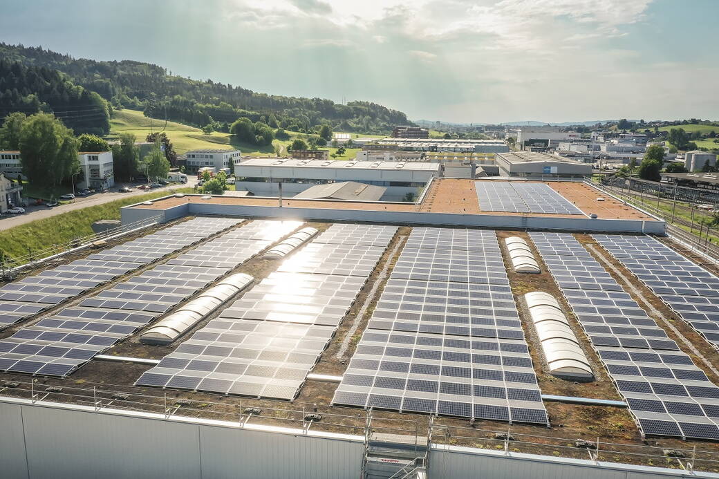 Photovoltaikanlage: Fischer Papier AG